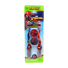 FIREFLY SPIDERMAN TOOTHBRUSH & CAPS