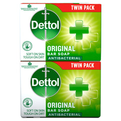 DETTOL ANTIBAC SOAP BAR ORIGINAL TWIN